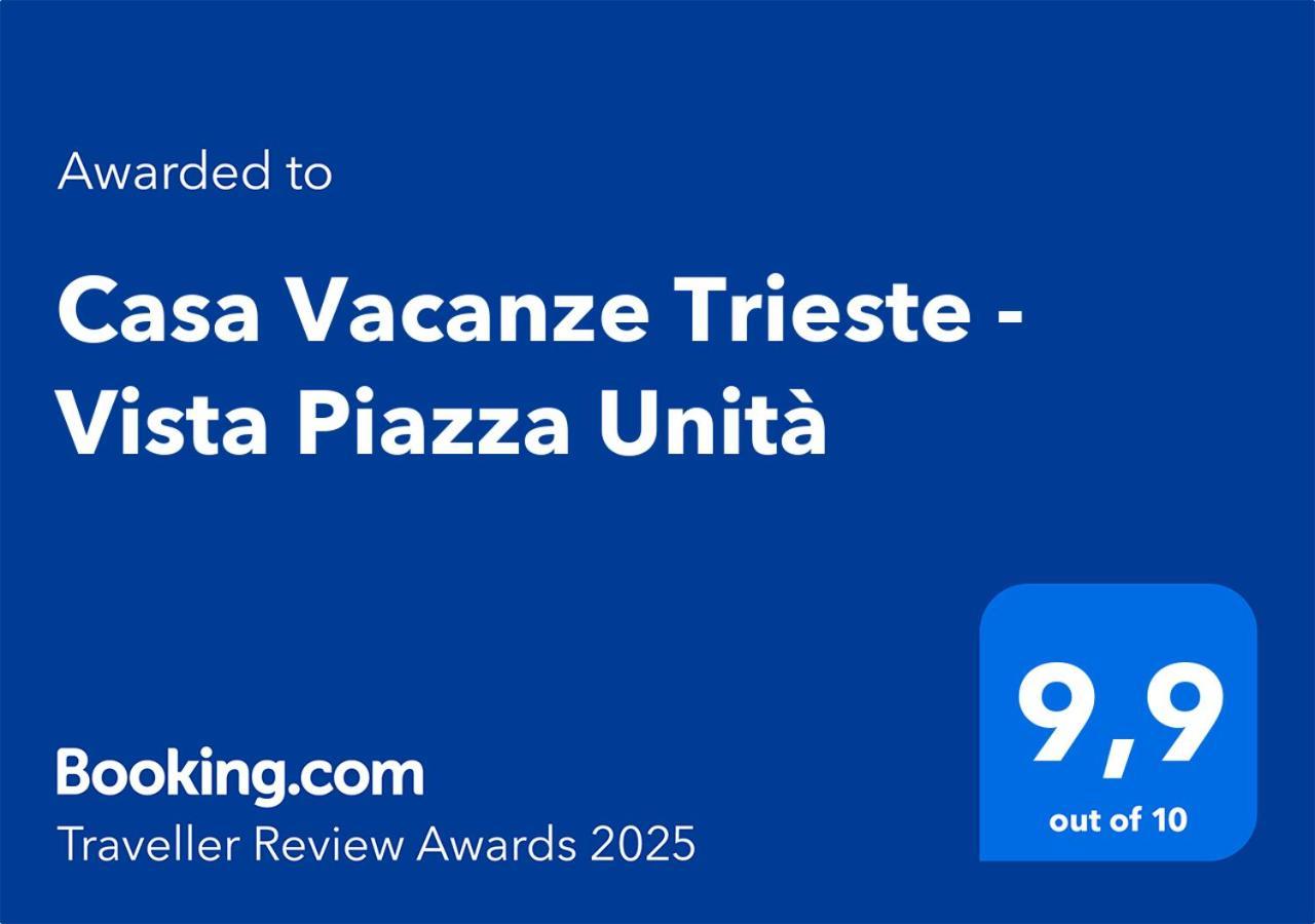 Casa Vacanze Trieste - Vista Piazza Unita Buitenkant foto